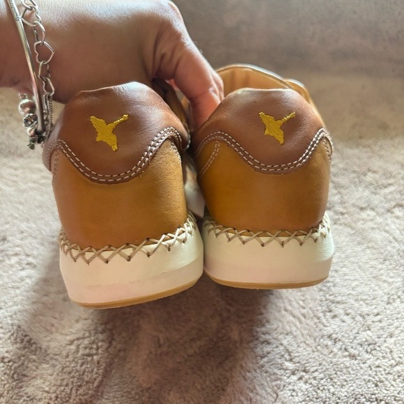 Pikolinos Camel Leather Casual Shoes - Picture 10 of 10